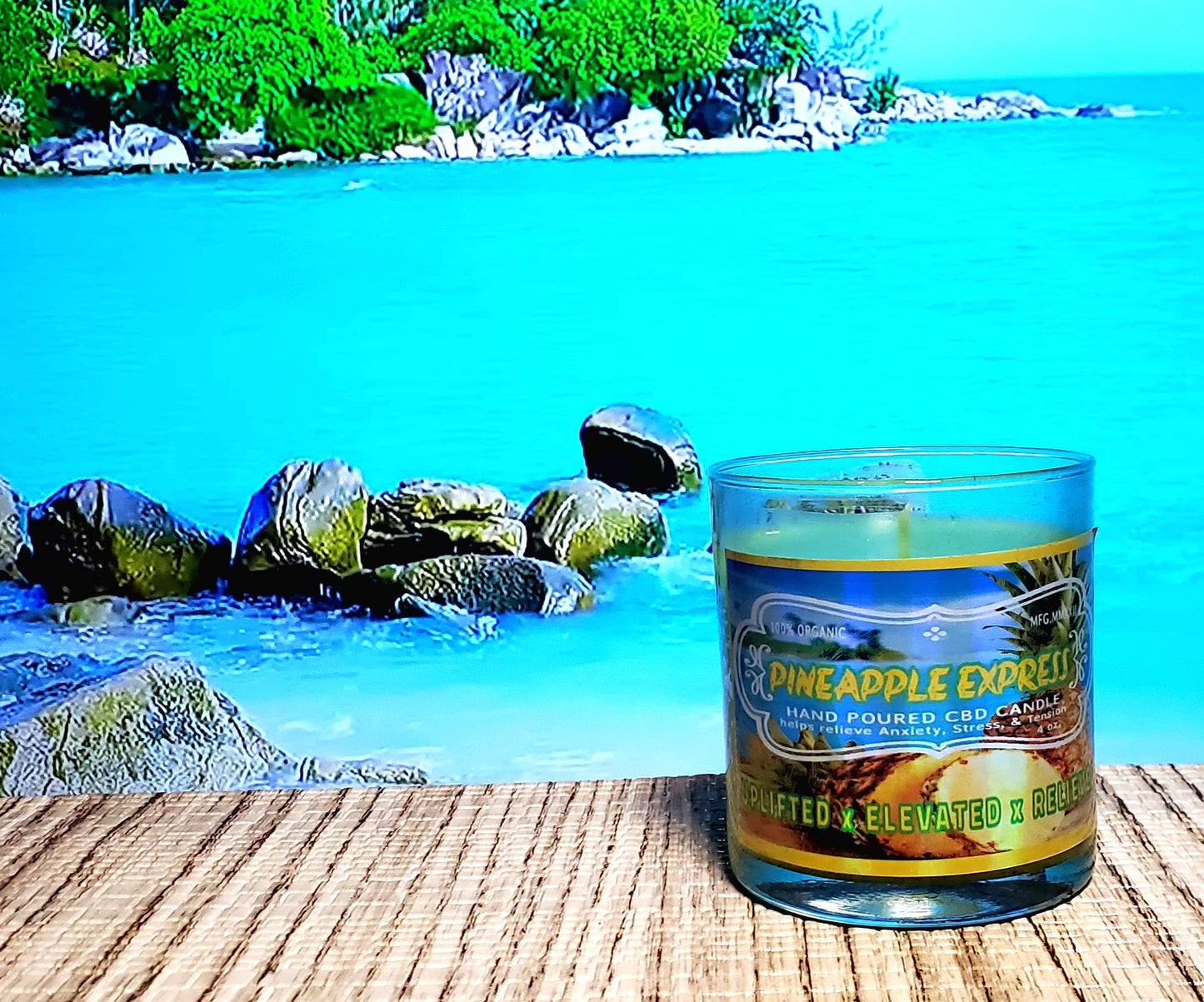 Pineapple Express CBD Candle