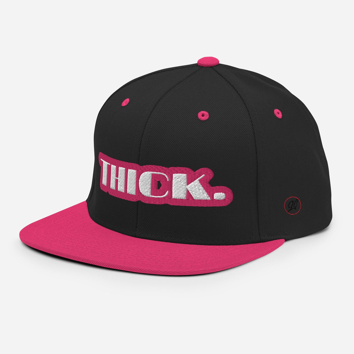 Thick Pink/Black Snapback