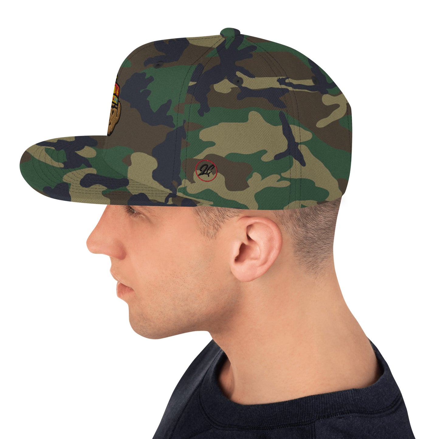 Hustle Bear Camo Hat