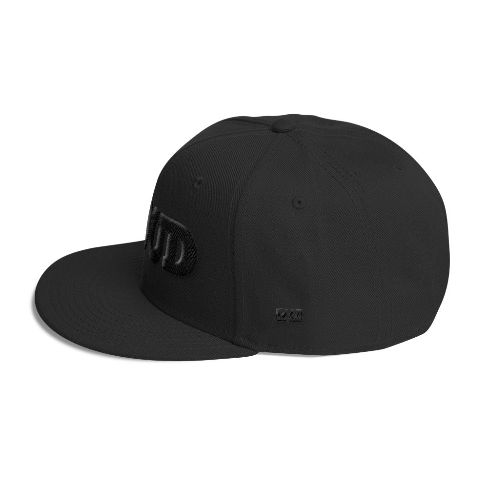 Loud Black Snapback