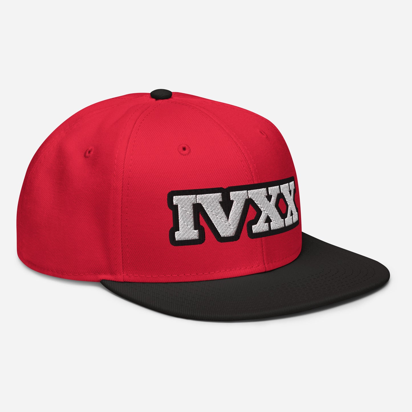 Red IVXX Snapback Hat