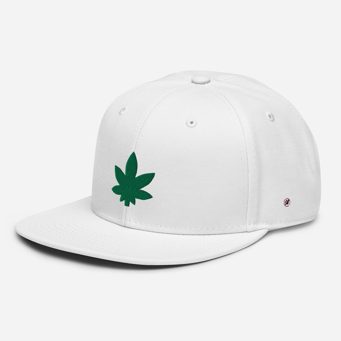 Loud "Da Chronic" Snapback Hat White