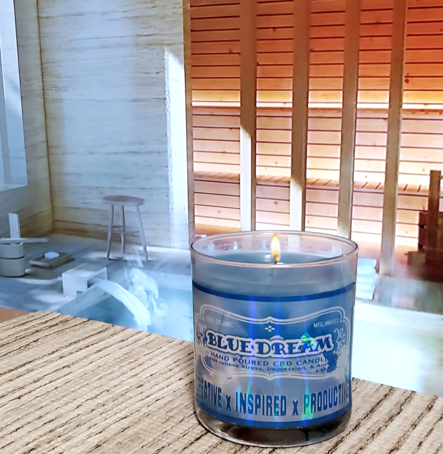 Blue Dream CBD Candle