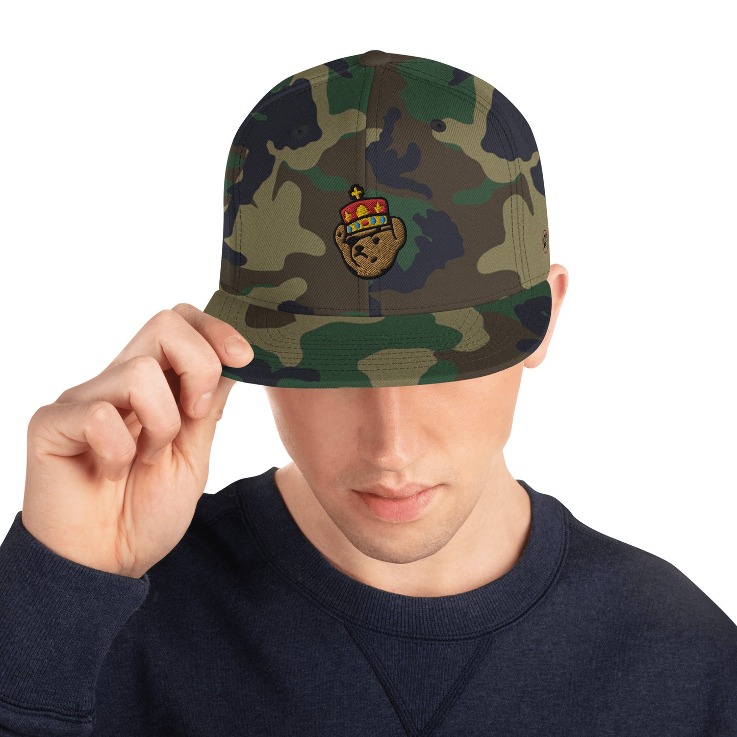 Hustle Bear Camo Hat