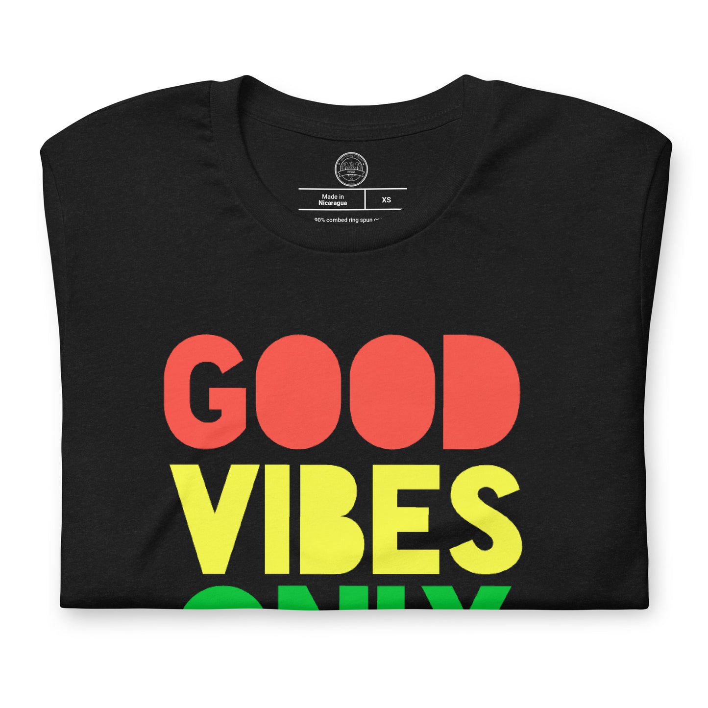 Good Vibes Only graphic t-shirt