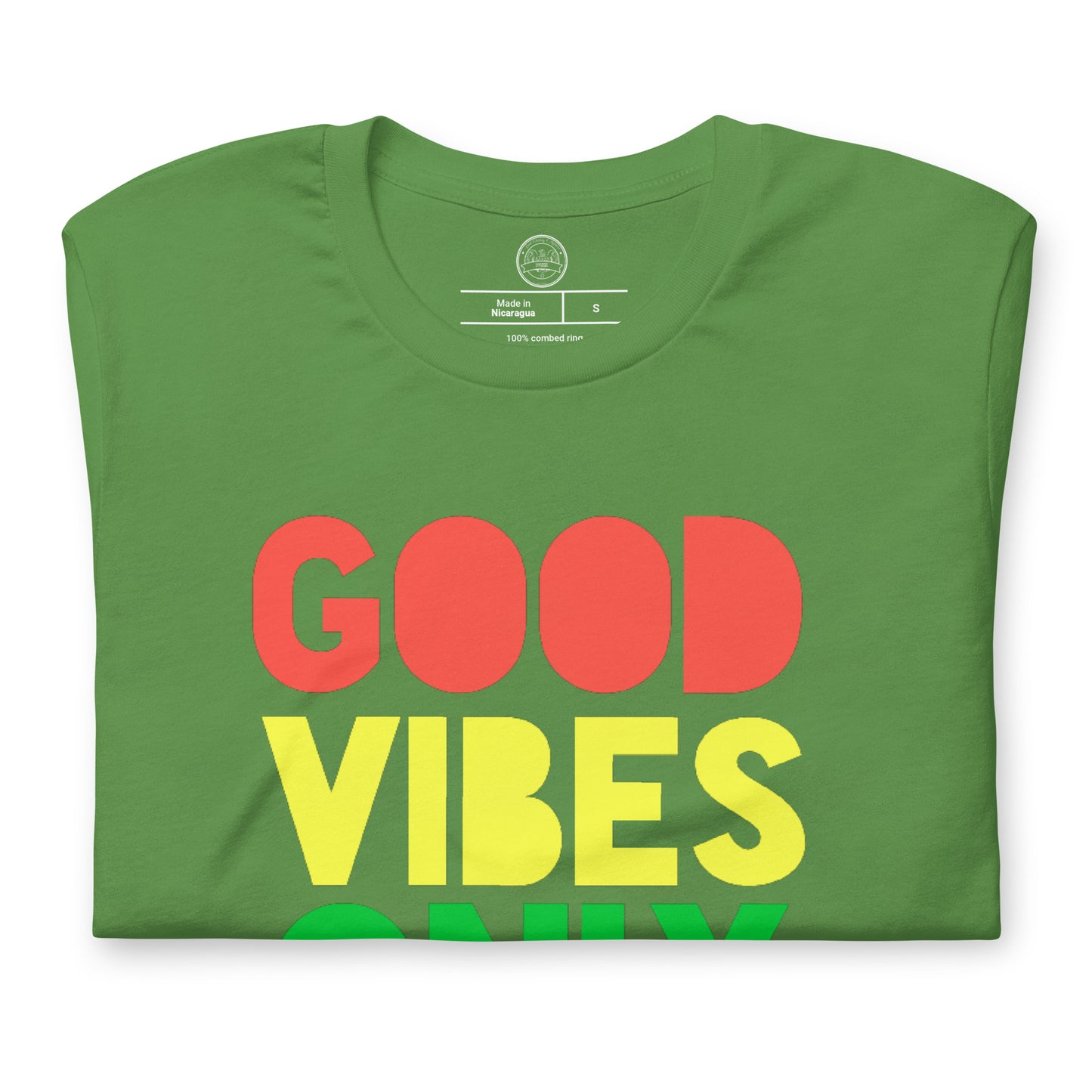 Good Vibes Only graphic t-shirt