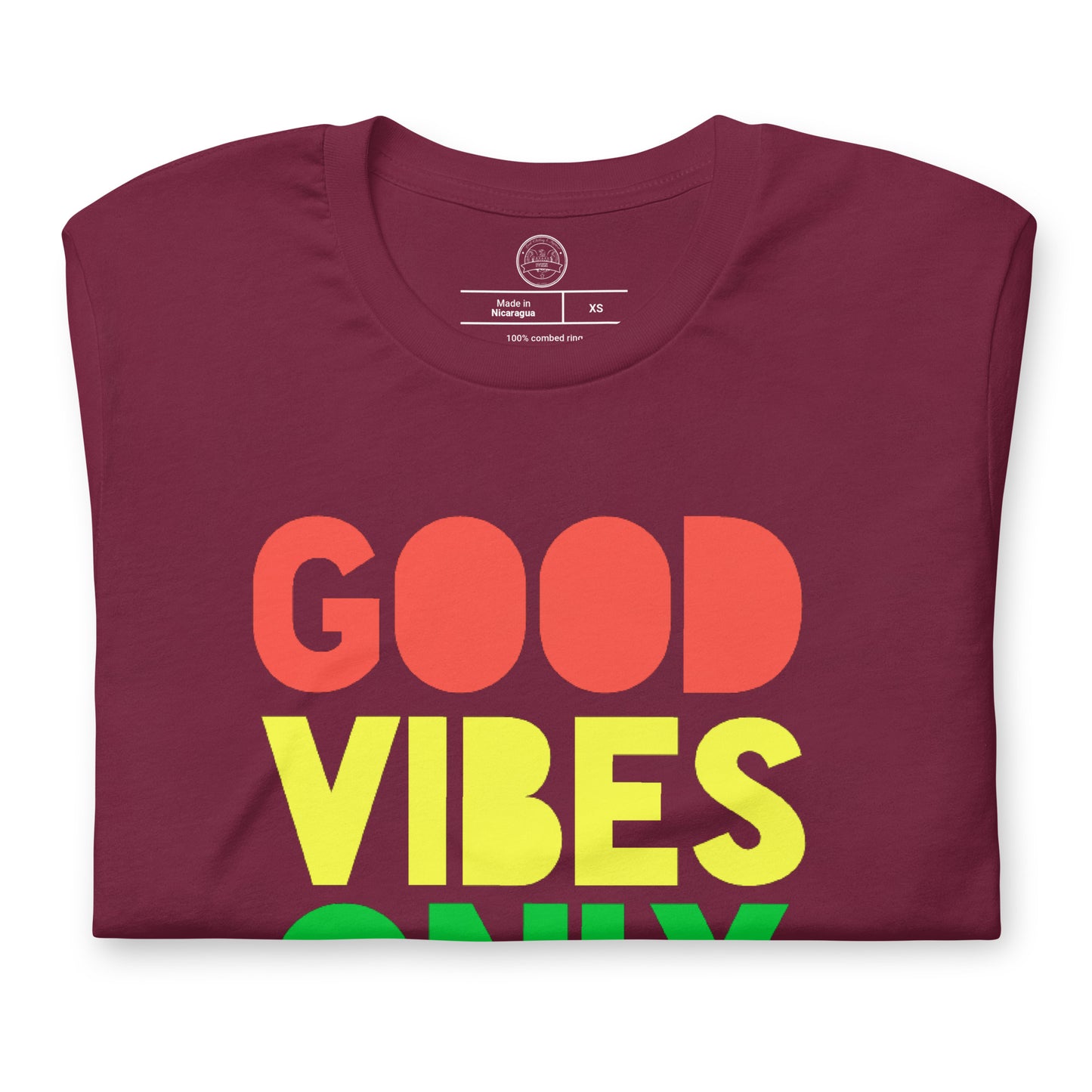 Good Vibes Only graphic t-shirt