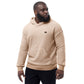 Loud embroidered sueded fleece hoodie