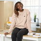 Suede Fleece Sweatshirt